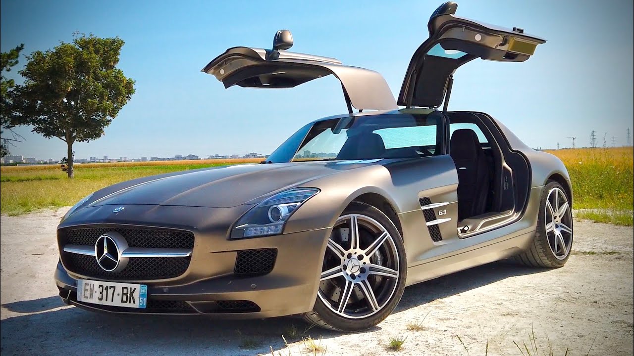 ESSAI Mercedes SLS AMG, l'ultime V8 ATMO par AMG !