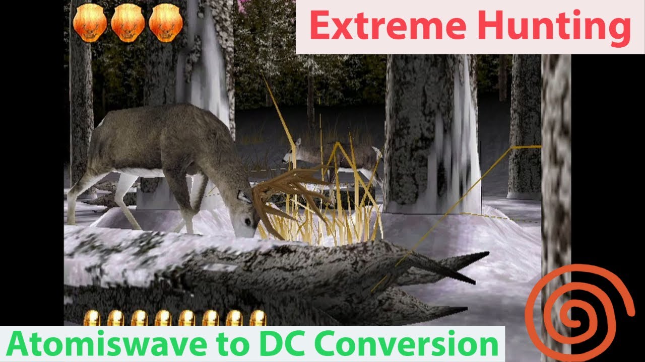 Extreme Hunting on Dreamcast - Atomiswave to Dreamcast Conversion!