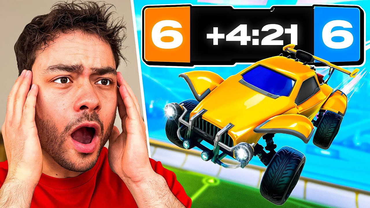 Is dit het Meest Spannende Potje in Rocket League…?!