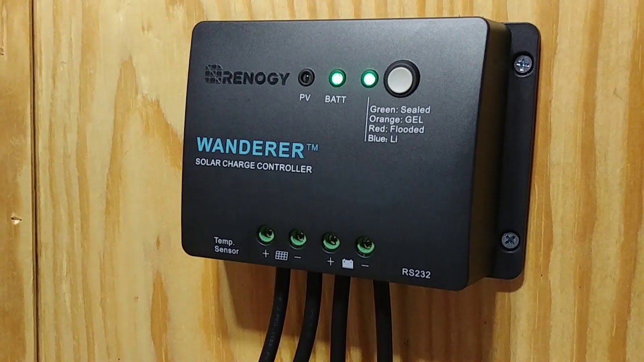 Renogy Wanderer Solar Charger Controller