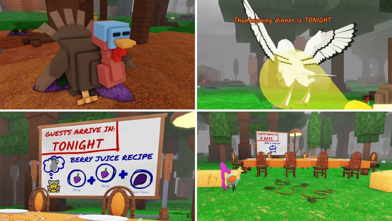 New Thanksgiving Update in 99 Nights in a Forest Is INSANE..