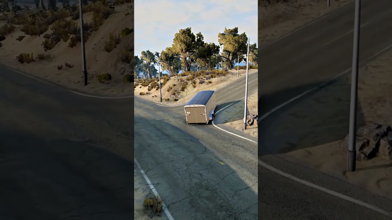 Realistic Highway Car Crashes #62