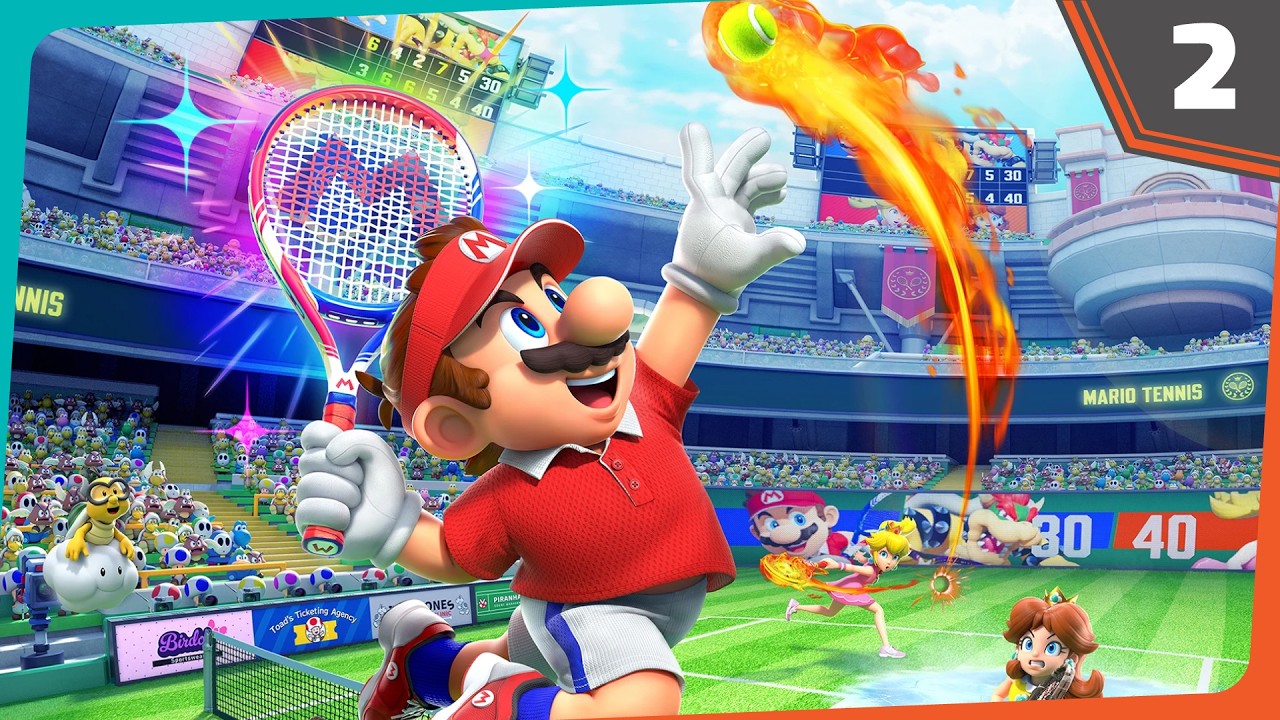 La batalla final: salvemos el Reino Champiñón 🎾🔥 | Mario Tennis Fever