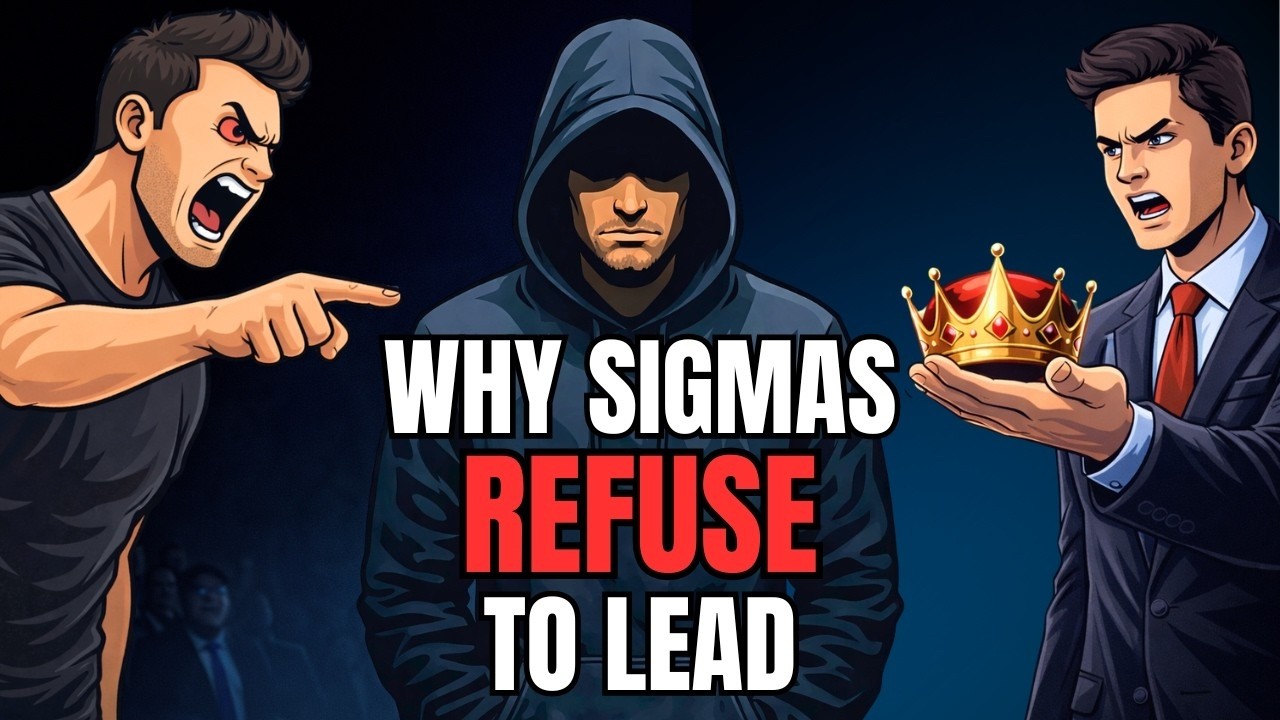 Why Sigma Males Are BORN LEADERS But REFUSE TO LEAD (The Harsh Reality)