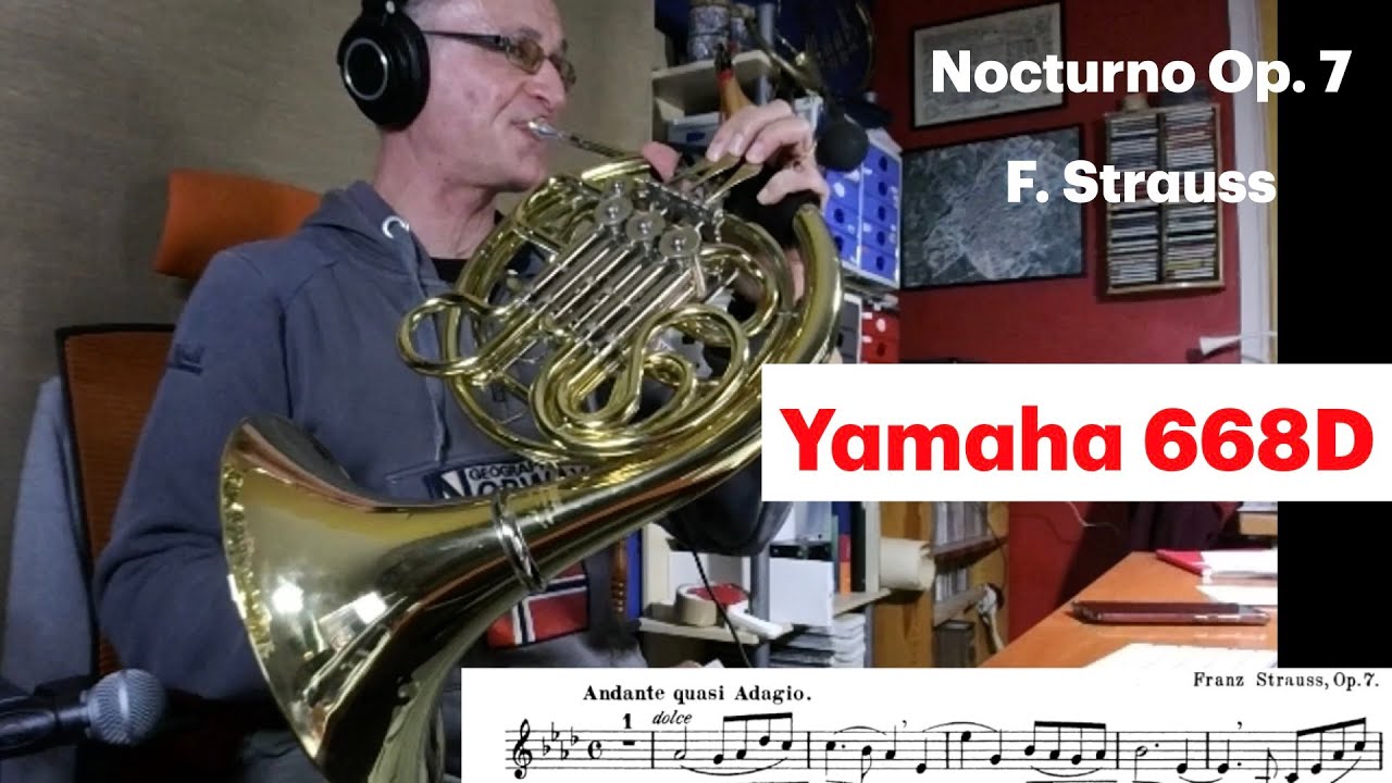 NOCTURNO Op. 7 STRAUSS. Yamaha 668D