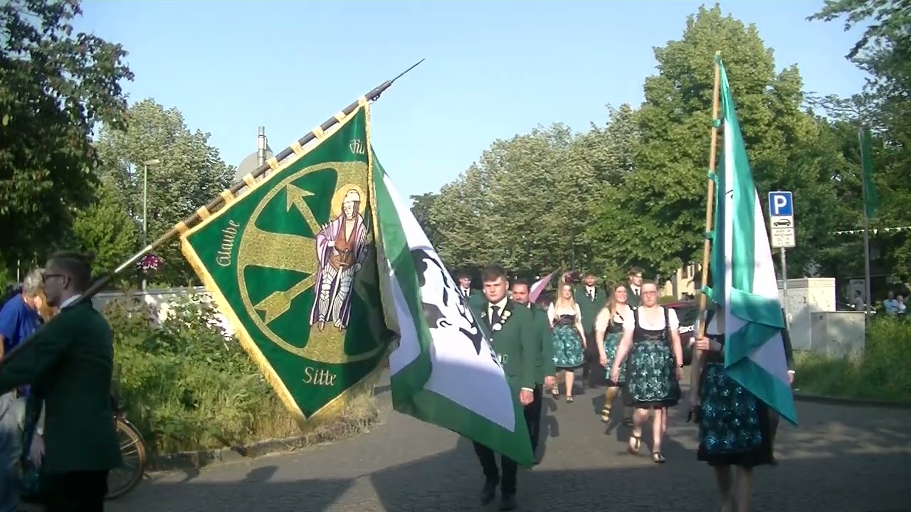 Königsparade Teil 2 An der kirche 5.6.2023 Buchholz