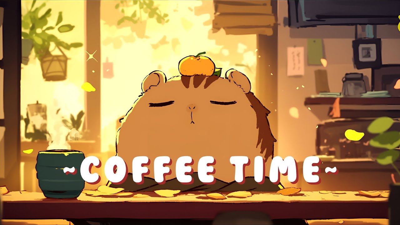 Capybara Lofi Radio | Peaceful Music for Your Soul ✨
