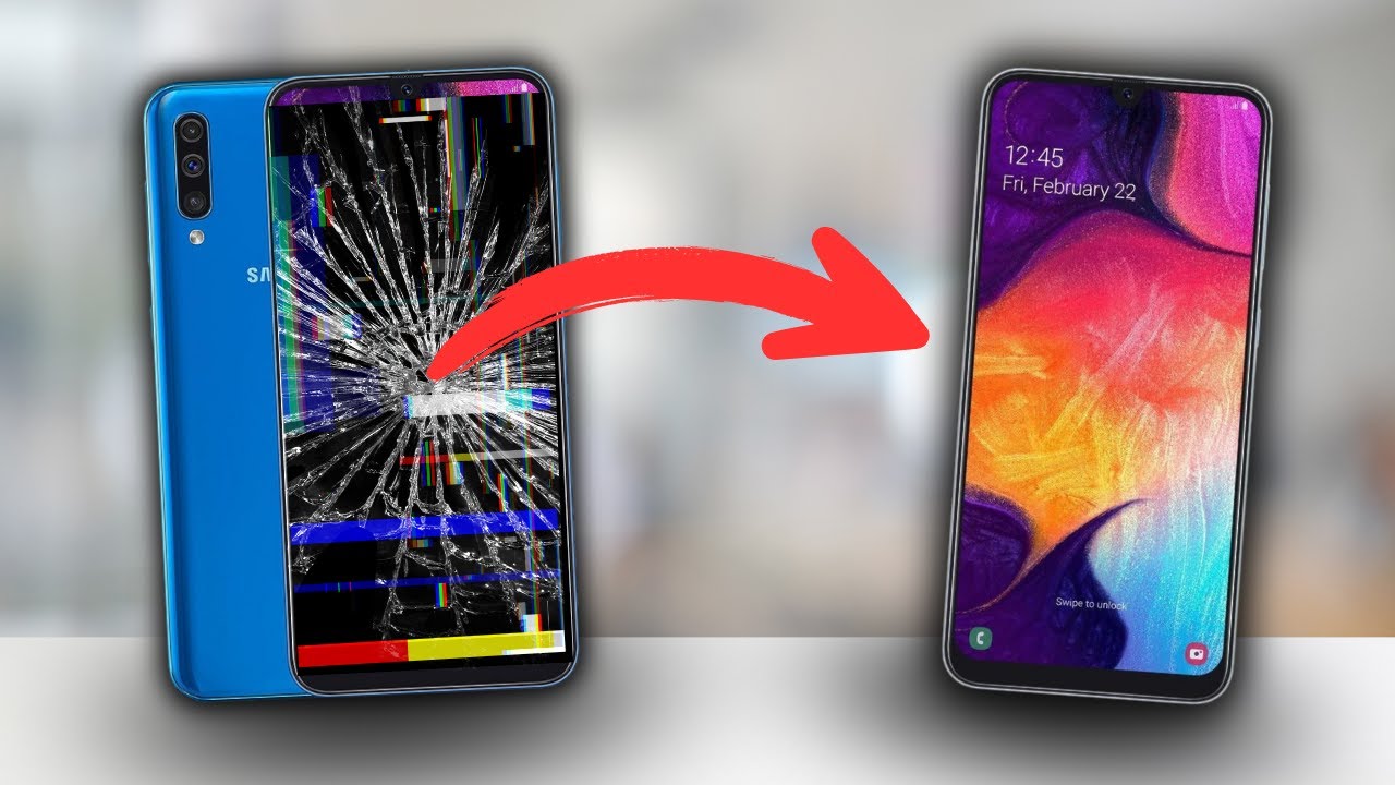 Display ist schwarz oder gebrochen? - Samsung Galaxy A50 Reparatur