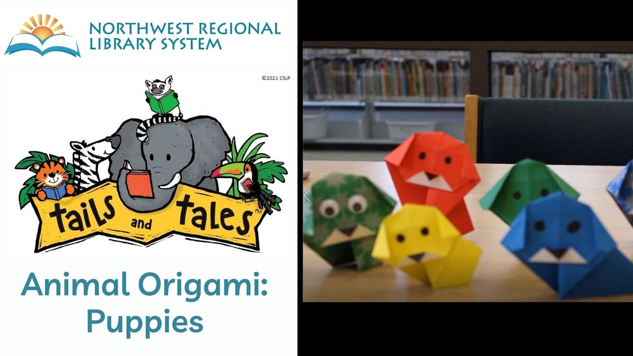 NWRLS Animal Origami: Puppies
