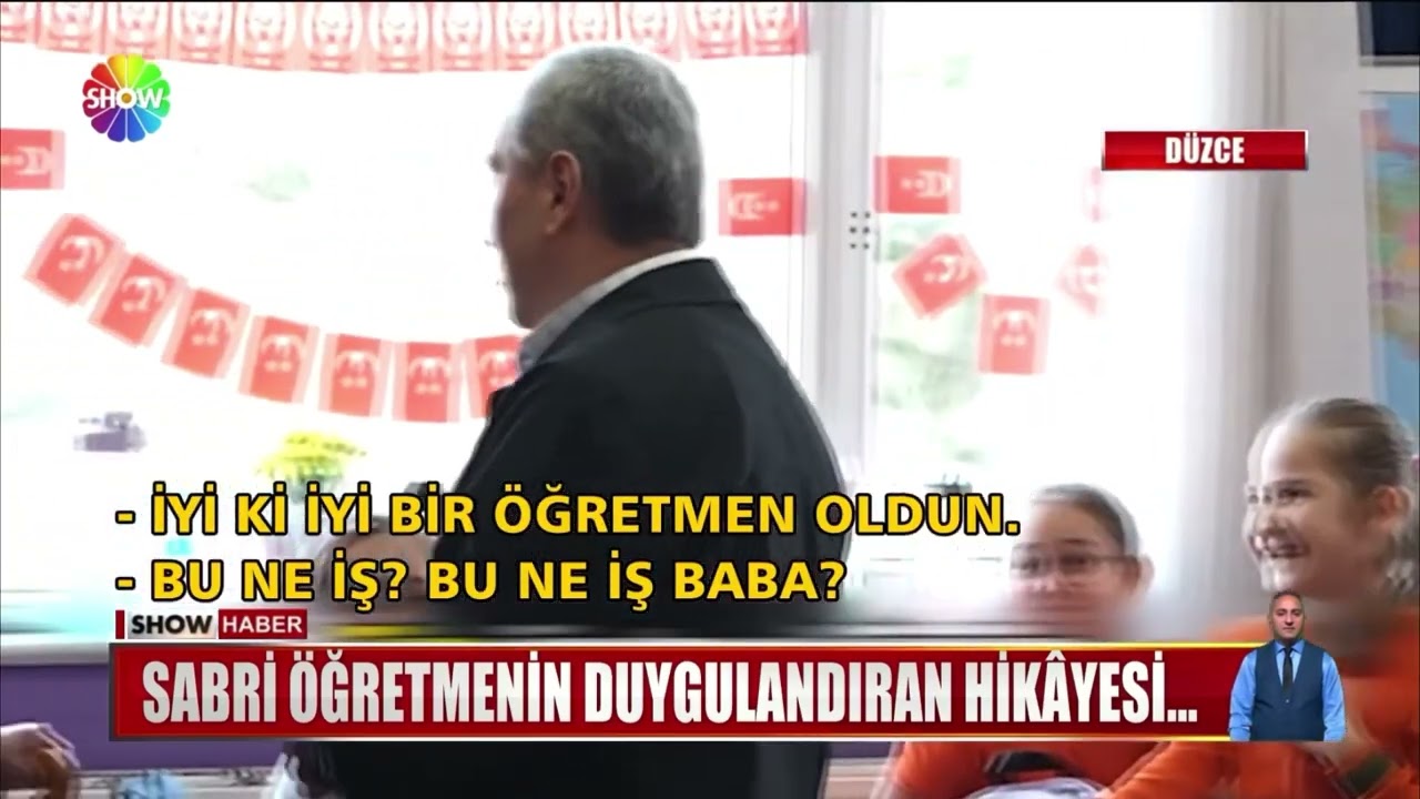 Sabri Öğretmen Milyonların Kalbine Dokundu 