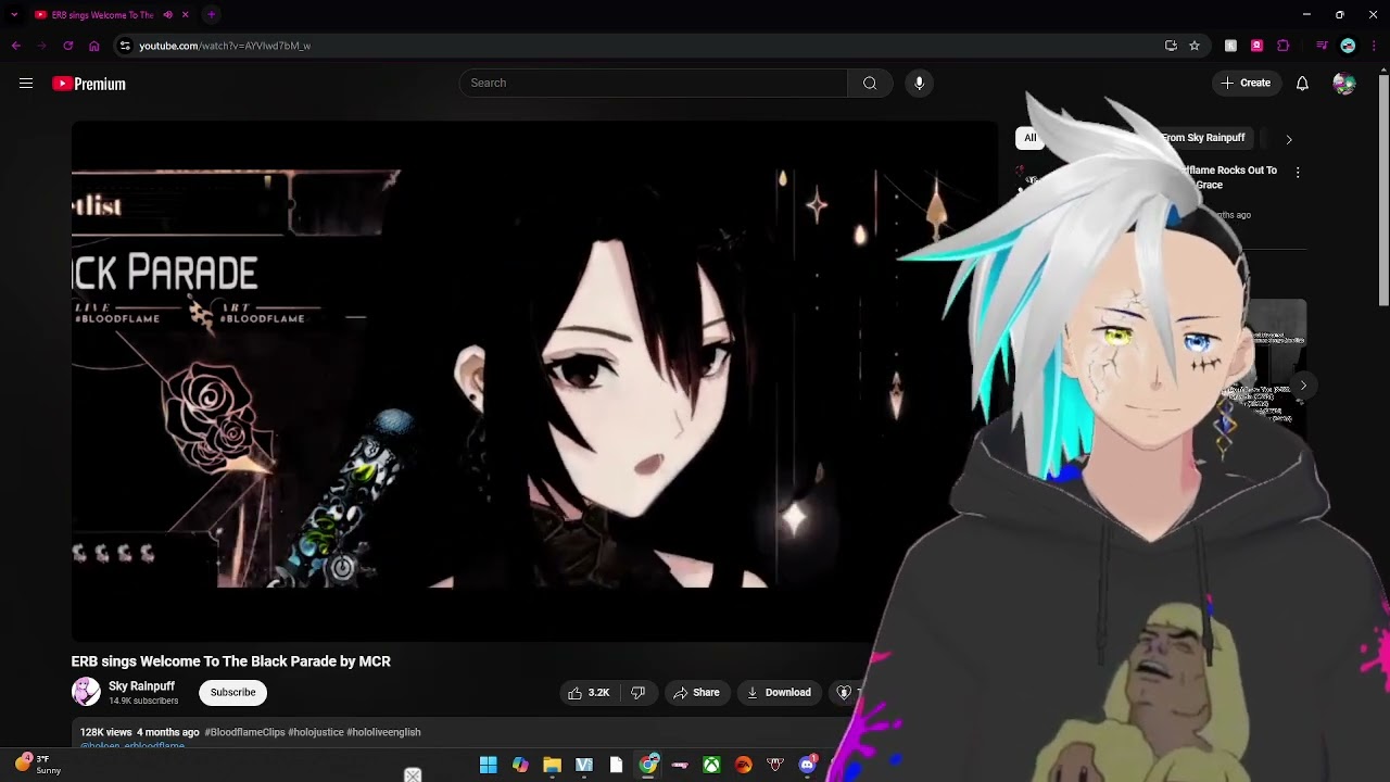 Arcade Reacts ep 10 bonus! Welcome To The Black Parade {cover} by ERB 
