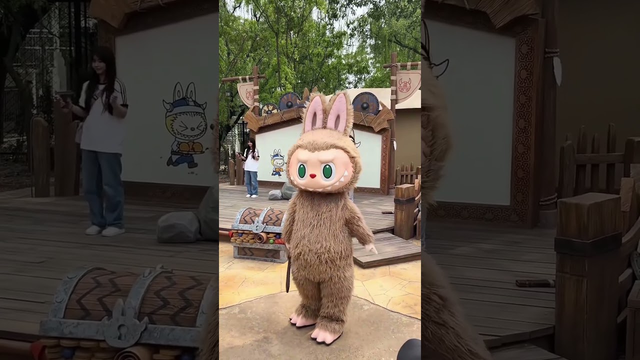 Wanna check out the Labubu Theme Park?💕#labubu #labubuthemonsters #labubuhaveaseat