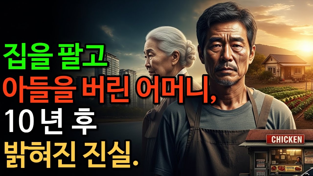 집을 팔고 아들을 버린 어머니, 10년 후 밝혀진 진실. #이야기 #사연 #스토리 #오디오북 #인생사연