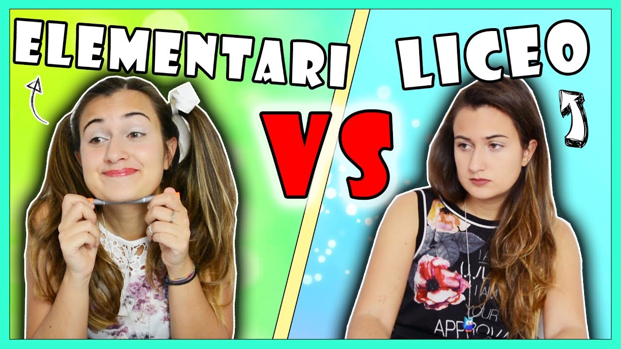 ULTIMO GIORNO DI SCUOLA: ELEMENTARI VS LICEO