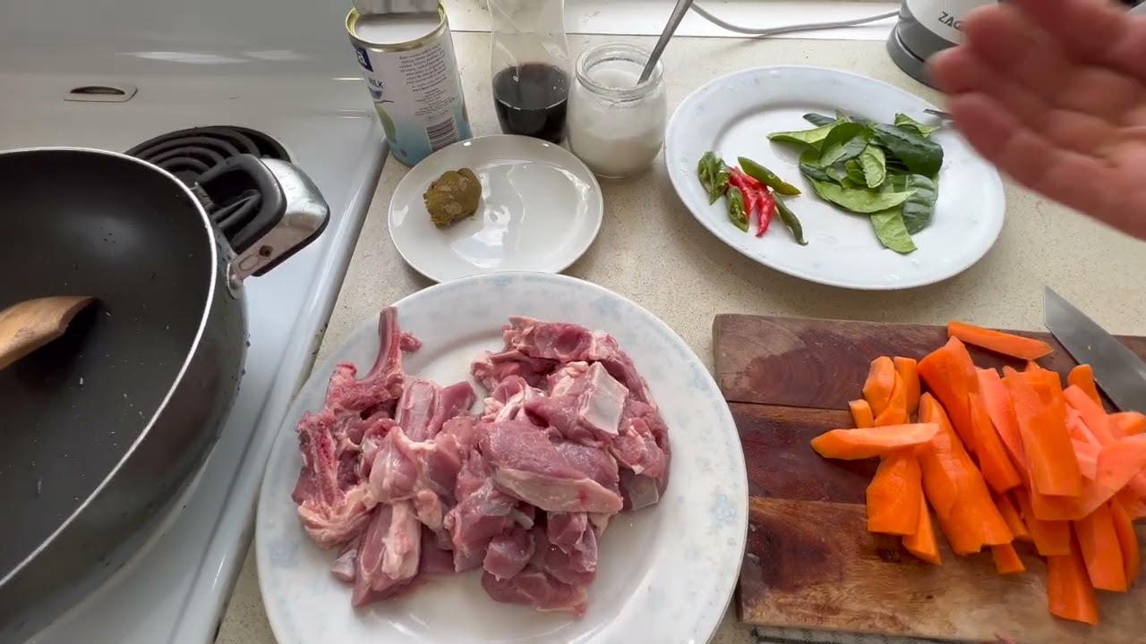 #แกงเขียวหวานเนื้อแกะ