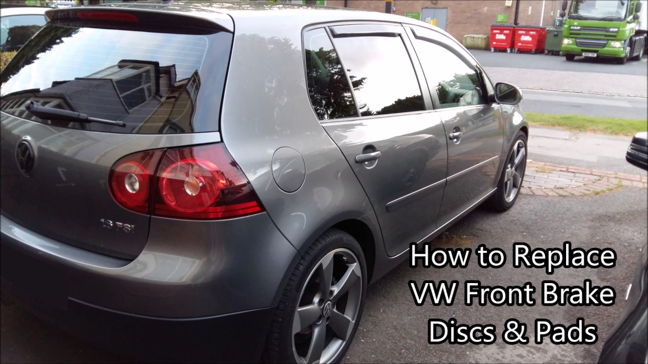 How to Change Mk5 Golf/Jetta Front Brake Pads & Discs