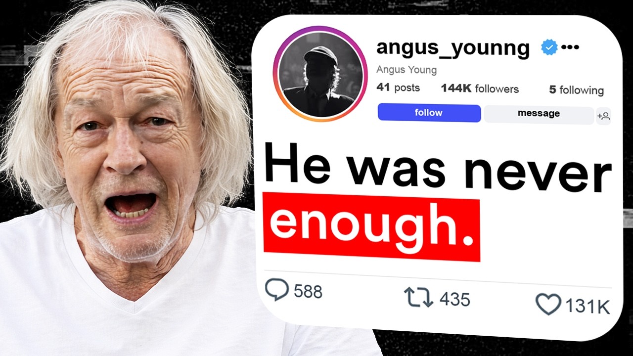 Angus Young Finally Names 6 Artists He HATED Most!
