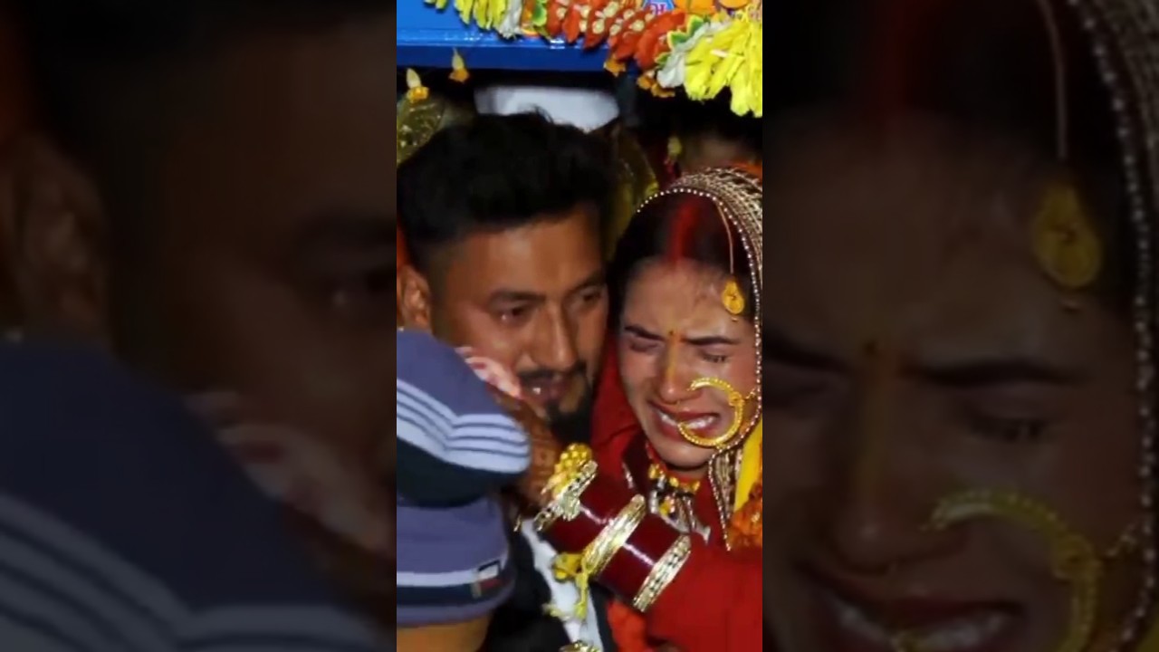 Madhaniya 🥺 #vidhai #dulhan #emotional #pahadi #shadi #wedding #marriage #song #kumauni #shorts