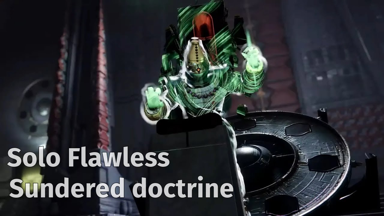 Solo Flawless Sundered Doctrine on Titan