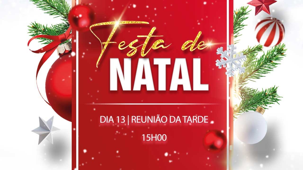 Festa de Natal | 15h | 13Dez25