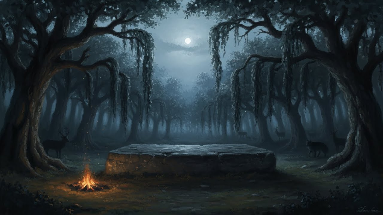 The Grove That Listened — A Druid Rite of Unspoken Fate