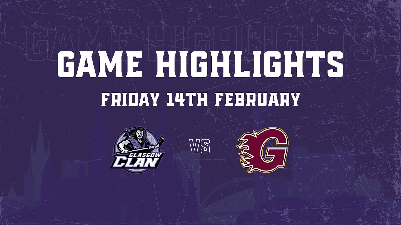HIGHLIGHTS: 14/02/25 - Glasgow Clan 4 Guildford Flames 2