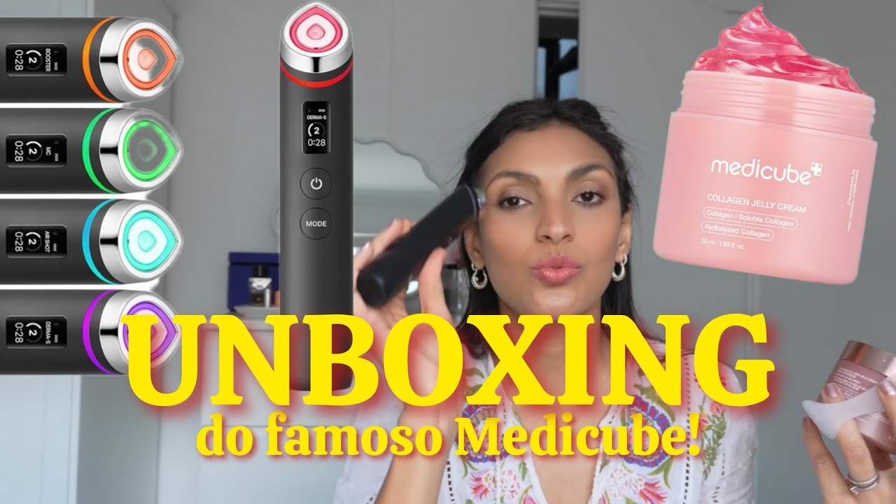 Comprei o queridinho Medicube Age-R Booster Pro - unboxing em português! 