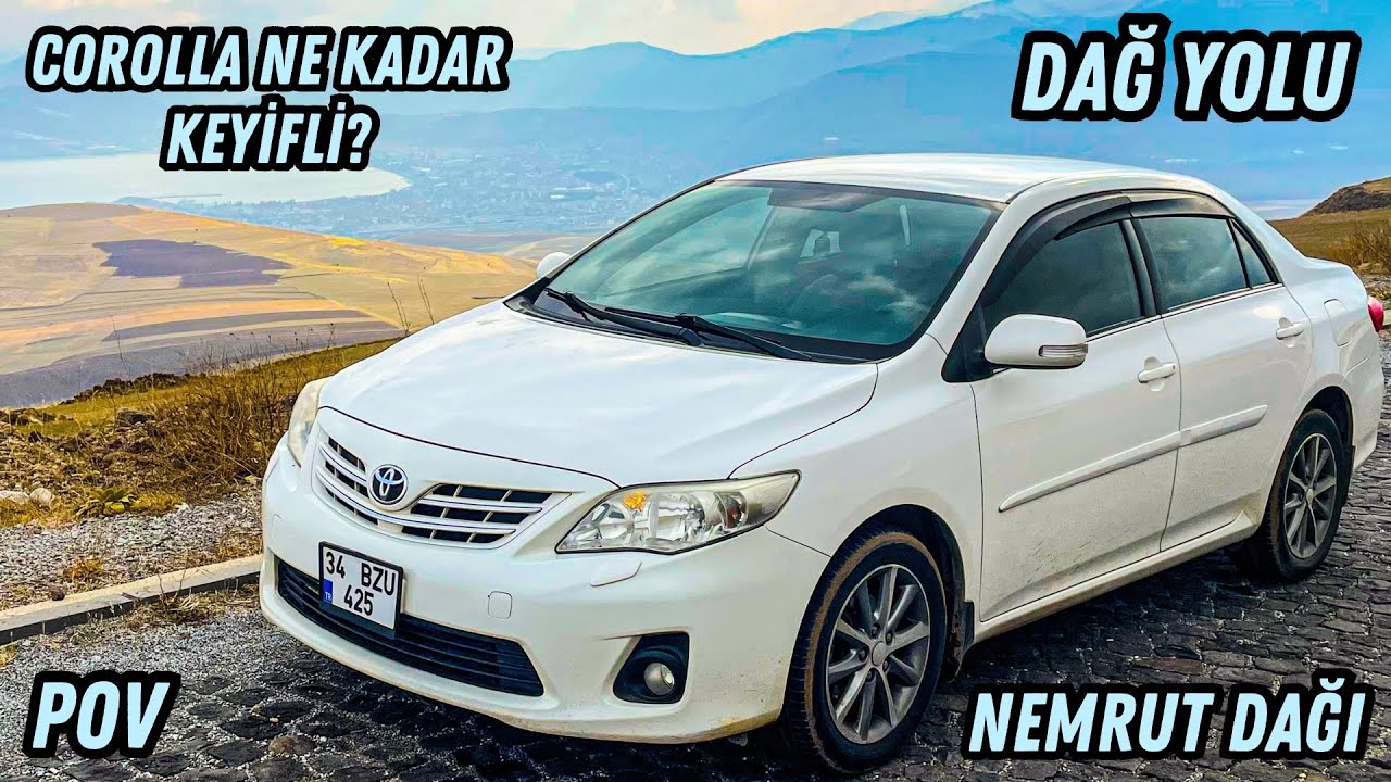 VİRAJLI YOKUŞLU DAĞ YOLU |TOYOTA COROLLA İLE DAĞ YOLU POV S&Uuml;R&Uuml;Ş ŞANZIMANDAKİ SIKINTI NE |NEMRUT DAĞI