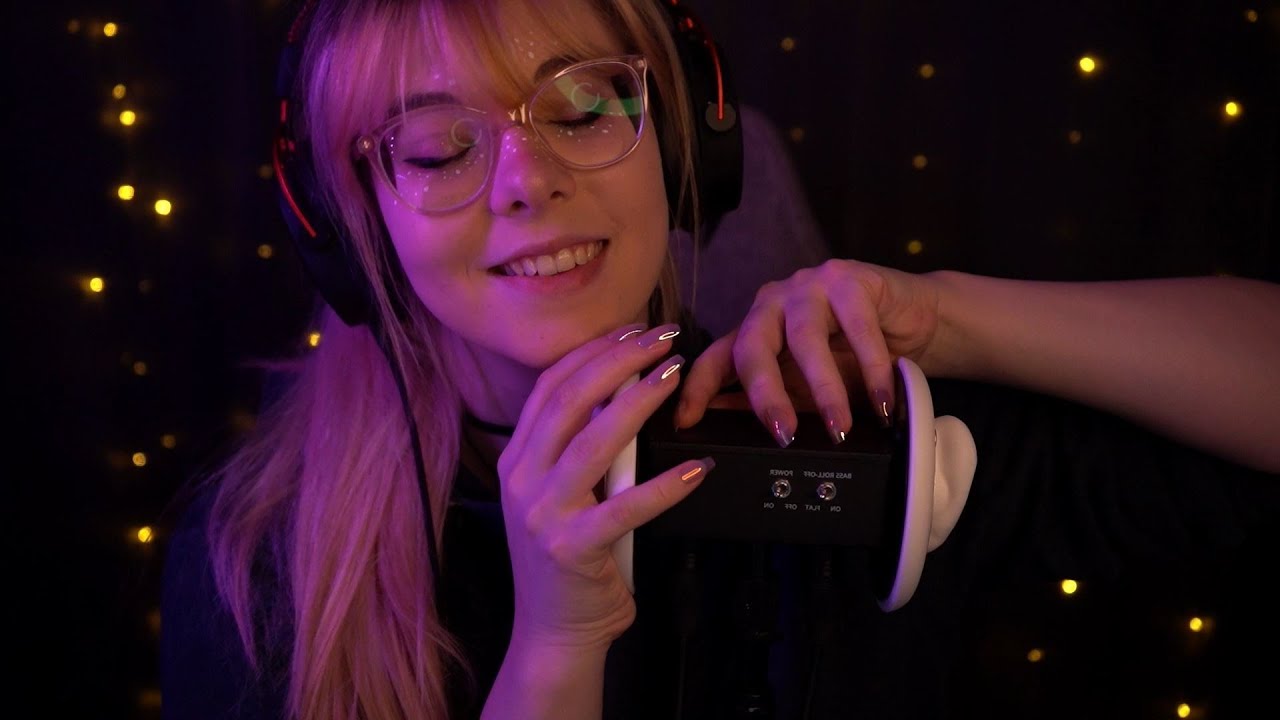 ASMR 3dio Tapping & Scratching, Trigger Words, Shhh (deutsch, german)