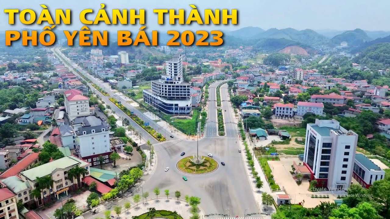 FLYCAM THÀNH PHỐ YÊN BÁI 2023 | VÙNG ĐẤT CỦA ĐÁ QUÝ