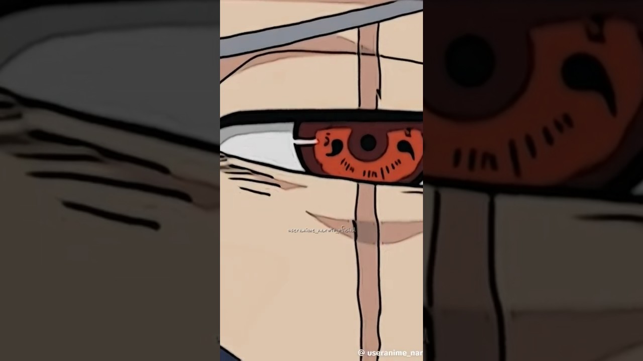 Kakashi se reencuentra con Itachi #naruto #kakashi #sharingan #itachi #viralvideo