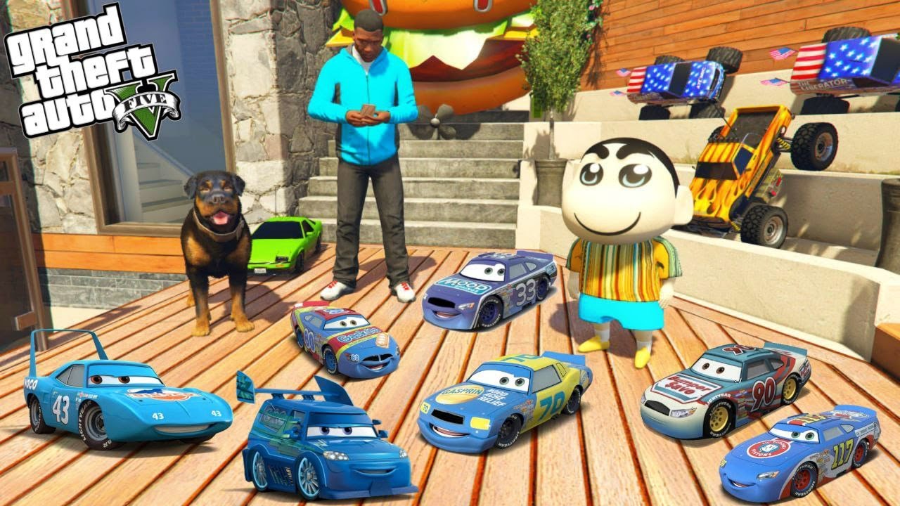 Franklin Gifting SUPER RC TOY CARS To Shinchan in GTA 5