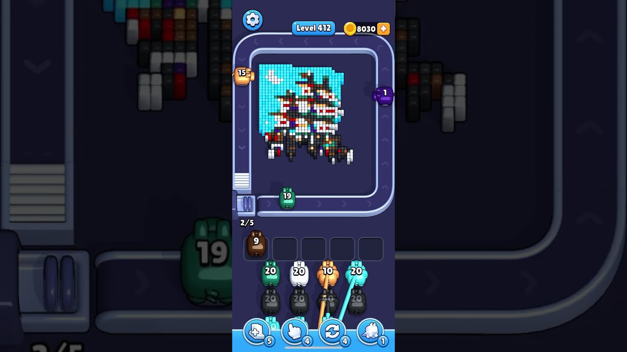 【 Pixel Flow 】Level 412 Fail.1