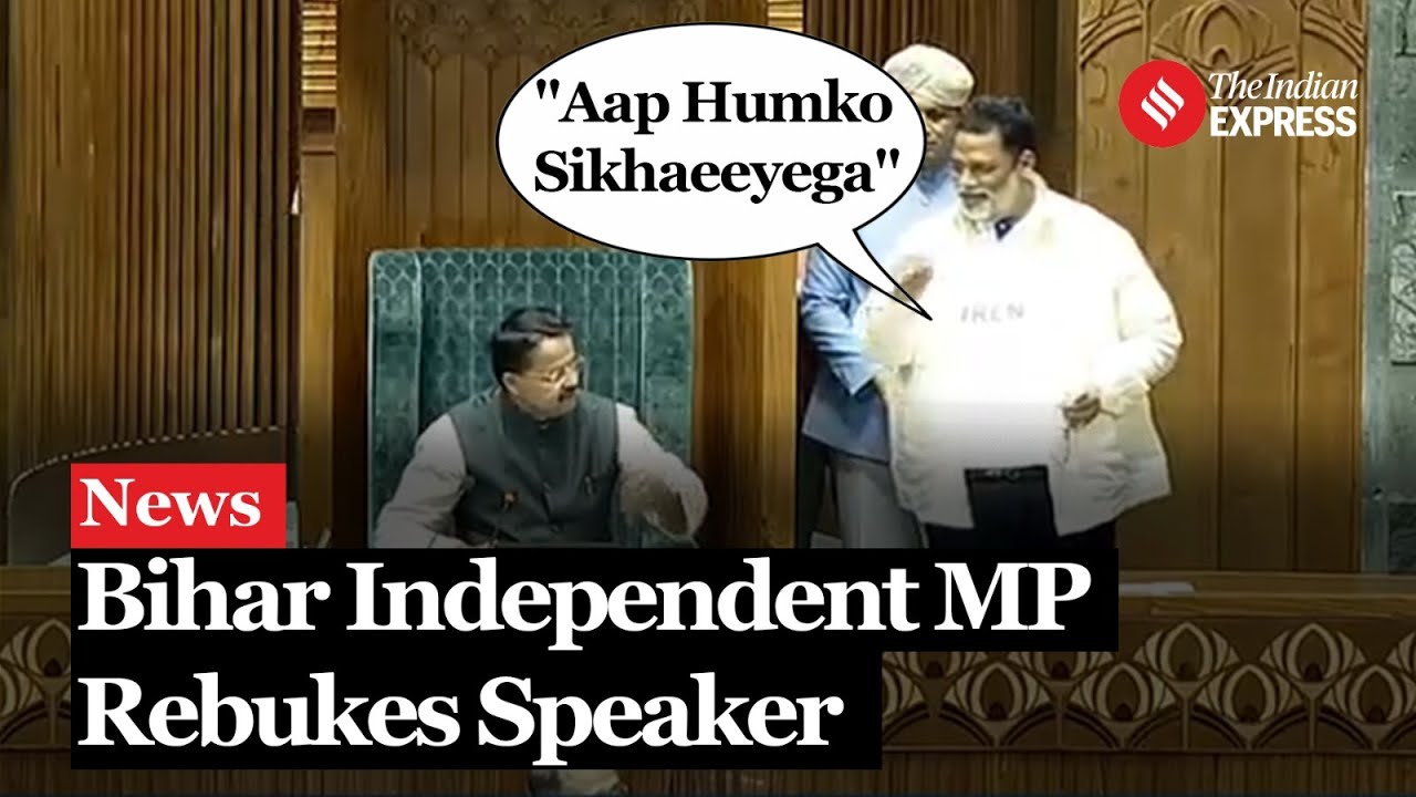 Bihar Independent MP Pappu Yadav Dons 'Re-NEET' Kurta, Rebukes Speaker: 'Don't Teach Me'