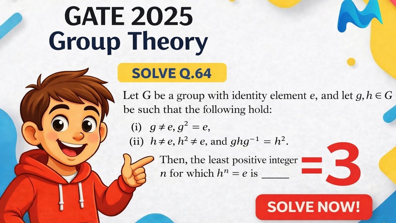 Gate 2025-Question | Group Theory | PYQs