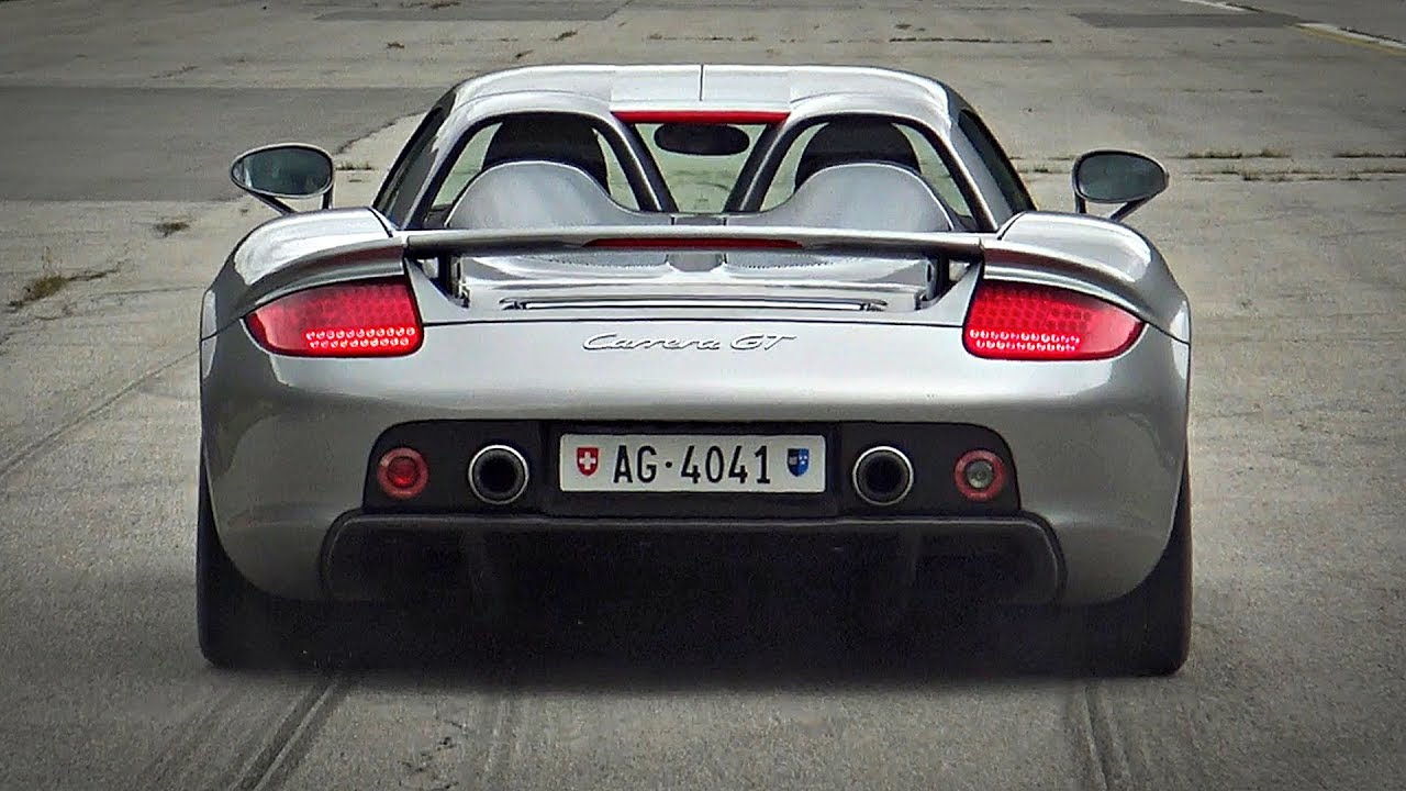 BEST OF Porsche Carrera GT 5.7 N/A V10 Engine SOUNDS! - OnBoard, Revs, Burnouts & More!