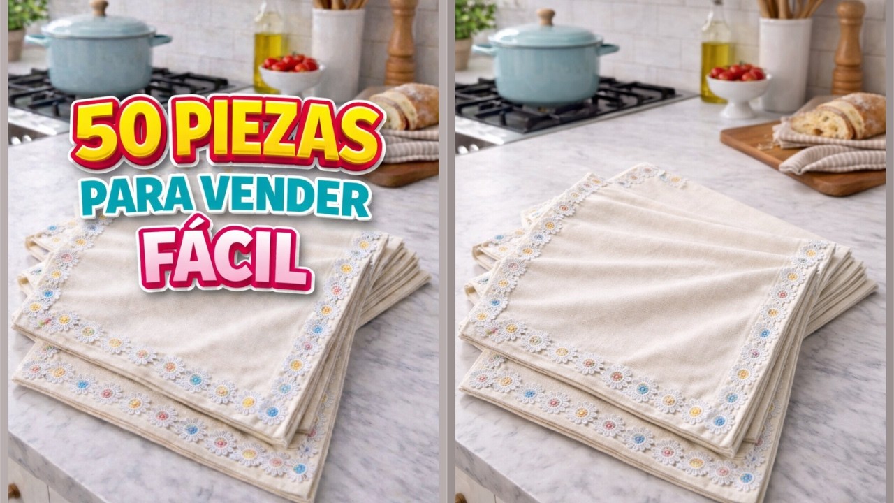 No Imaginé que se Vendieran TAN FÁCIL 😱 | COSTURA con INGLETES | 50 PIEZAS