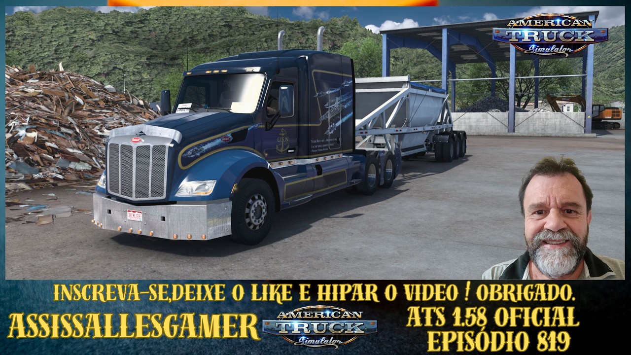 AMERICAN TRUCK SIMULATOR 1.58 OFICIAL ⭐ * EP 819 * NA PEGADA DOS 4,5K! 💬QUAL SUA CIDADE?