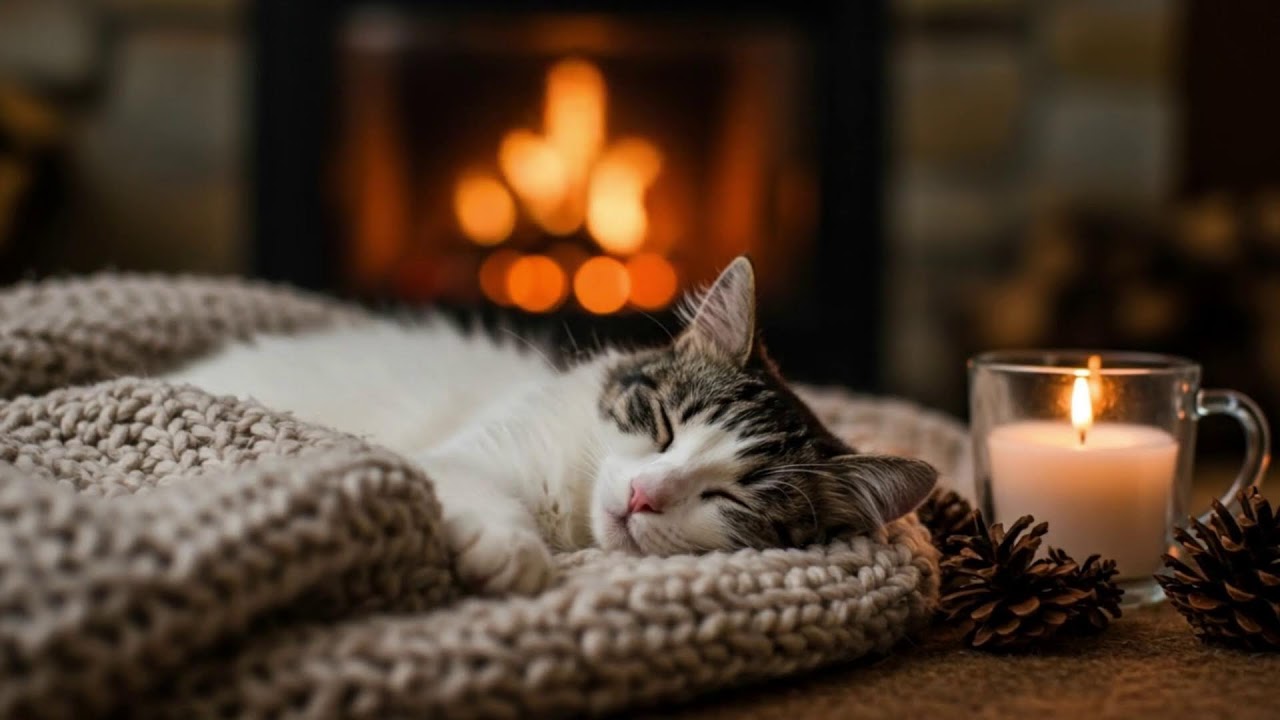 Relaxing Cat Music 🐈 | Anxiety Relief With Soft 432Hz Sleep Sounds And Peaceful Cozy Ambience