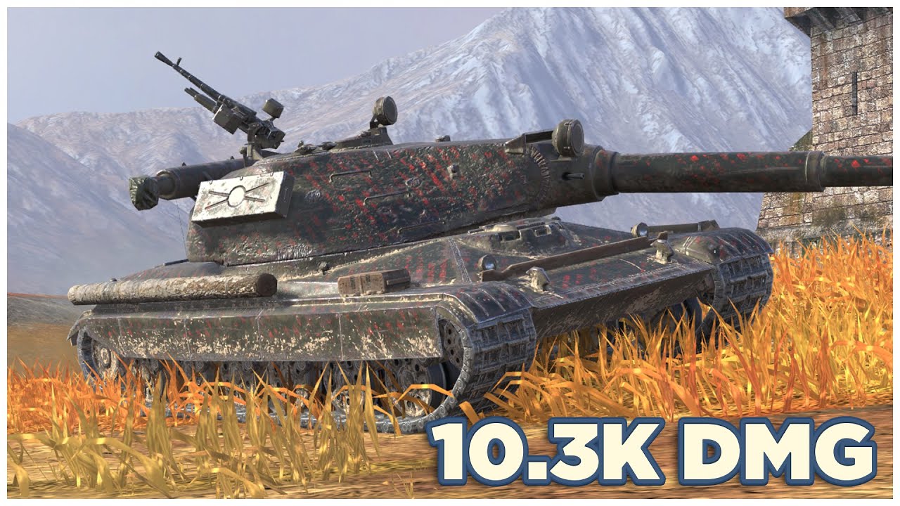 60TP Lewandowskiego • 10.3К УРОНА 5 ФРАГОВ • WoT Blitz