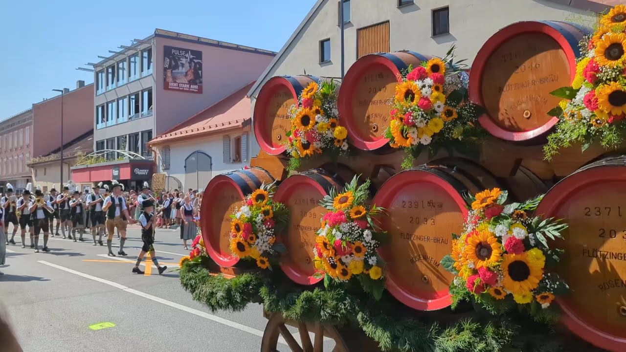Herbstfest Parade 2024 | జర్మనీ లో ఫెస్టివల్స్ 