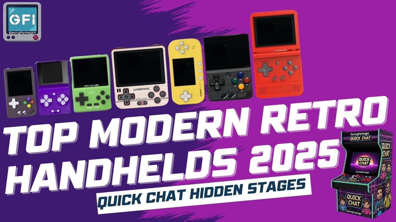 Top Retro Handhelds - Quick Chat Hidden Stages (w/ @retrohandhelds)