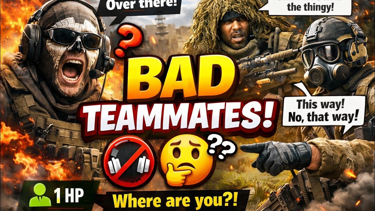Хаос в Call of Duty Battle Royale 😂 | Отсутствие адекватных инструкций от товарищей по команде