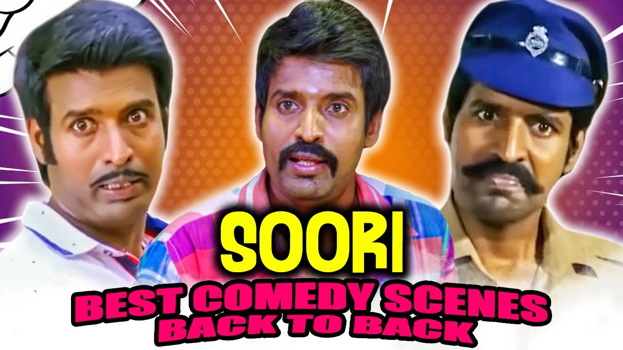 Soori Superhit Comedy Scenes Back To Back |  सूरी का धमाकेदार कॉमेडी | South Movie Comedy In Hindi