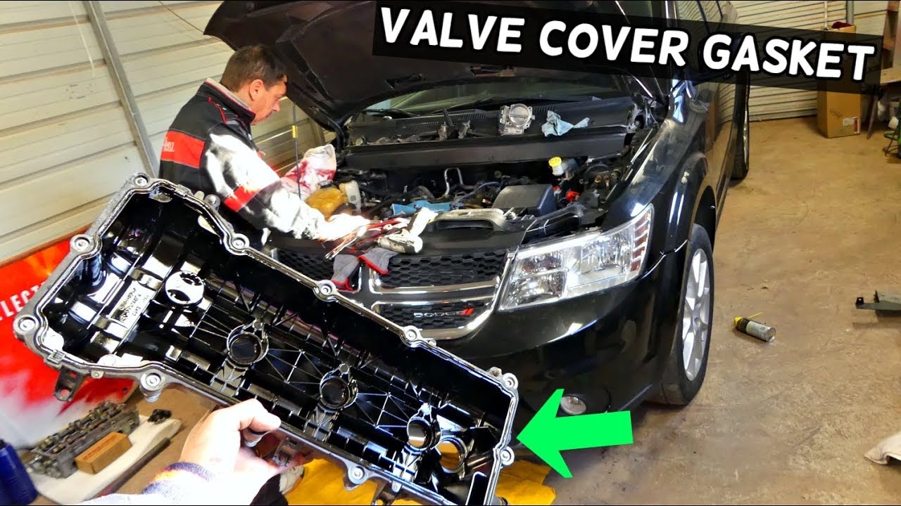 DODGE JOURNEY VALVE COVER GASKET REPLACEMENT 3.6 V6 FIAT FREEMONT
