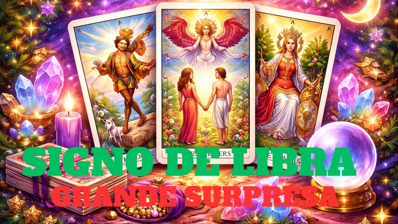 SIGNO DE LIBRA ♎️ Foco total em você e nos seus sonhos!Grandes surpresas!