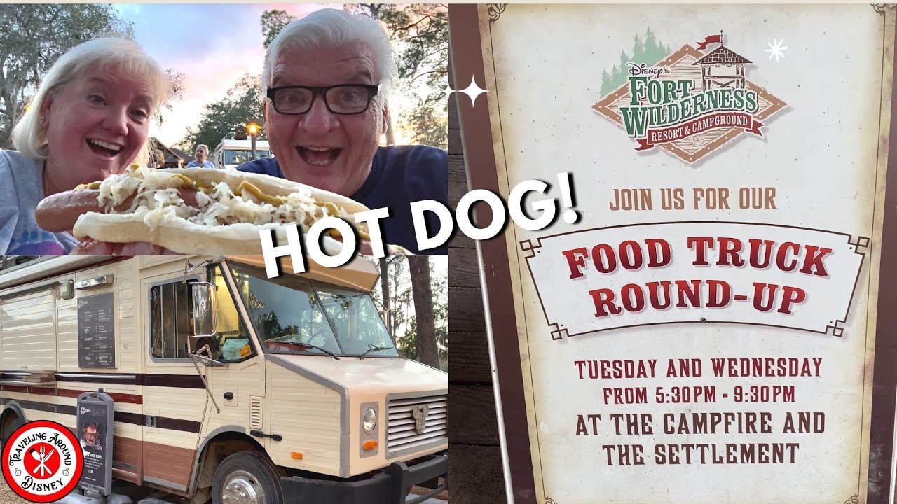 Disney's Fort Wilderness Resort Campground | Food Truck Roundup, Crockett's Tavern and Merchandise