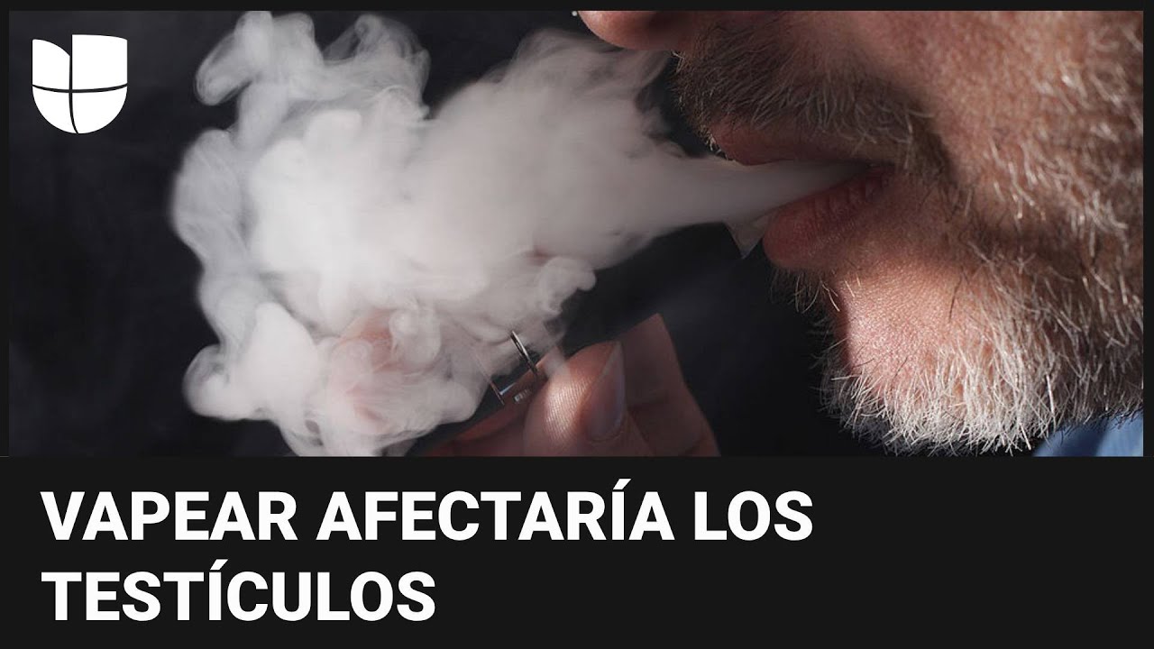 Alerta hombres: fumar cigarrillos electr&oacute;nicos podr&iacute;a disminuir el tama&ntilde;o de los test&iacute;culos