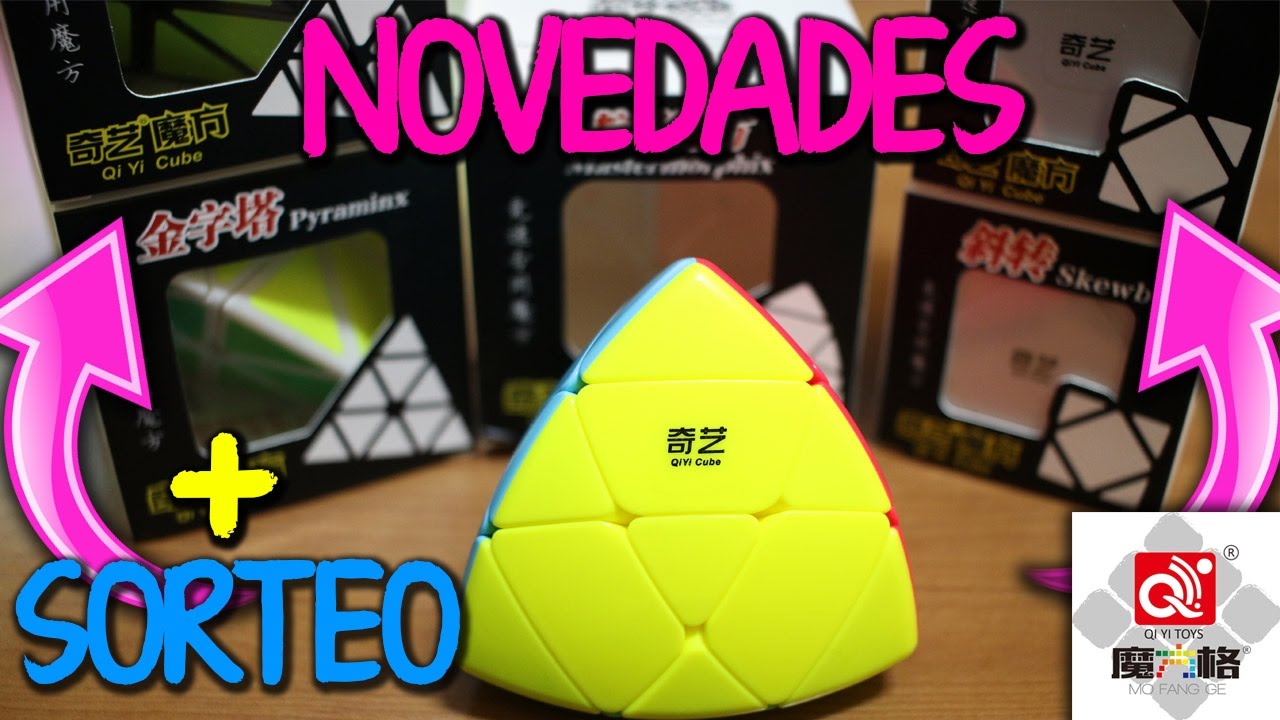 EXCLUSIVA LOS NUEVOS CUBOS DE QIYI + SORTEO