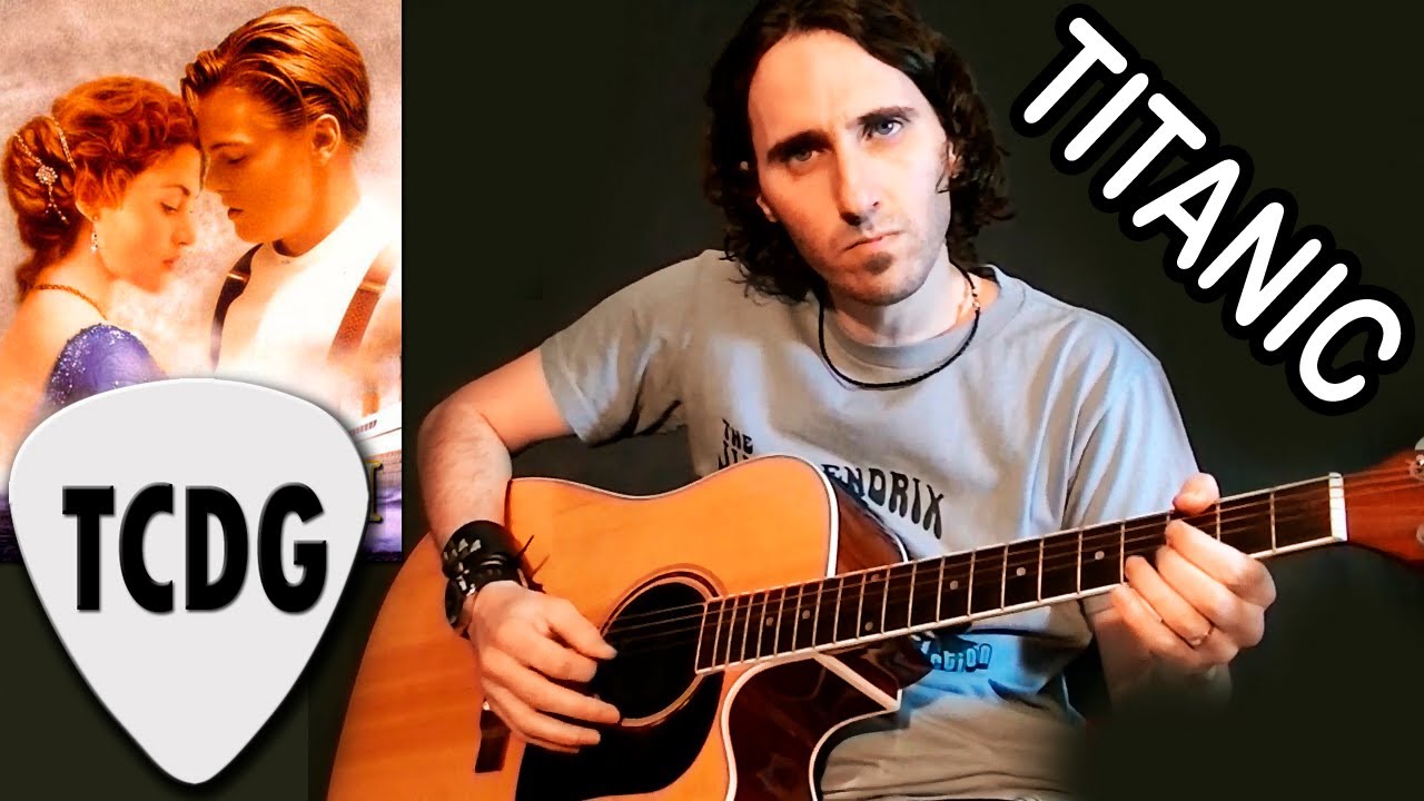 Como Tocar Titanic En Guitarra Acústica / Tutorial fácil para principiantes por Mario Freiria TCDG